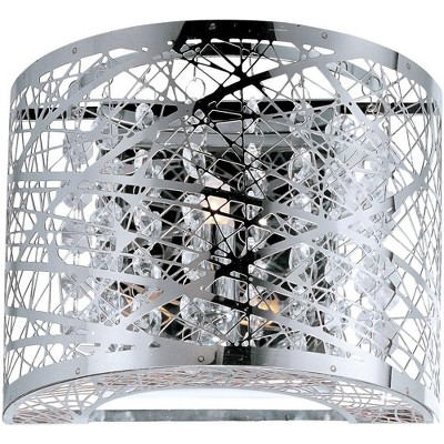 ET2 Lighting Inca 1 - Light Wall Light in  Polished Chrome