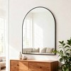 Whisen 30" x 36" Arched Bathroom Mirror, Wall Mirror with Metal Frame - 3 of 4