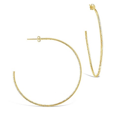 2.75 Infinity Hoop Earrings – Sterling Forever