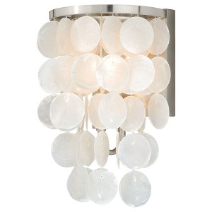 Vaxcel Elsa 1 - Light Vanity in  Satin Nickel - 1 of 4