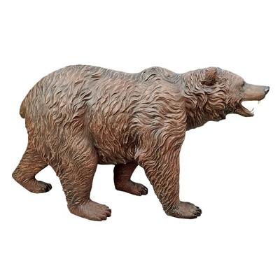 Design Toscano Grand-Scale Brown Bear Garden Sculpture - Multicolored