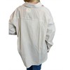 Women's Oversized Mini Stripe Button Down Shirt - Easel - 2 of 2