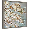 Amanti Art Seafill (Blossoms) by Irena Orlov Canvas Wall Art Print Framed 16 x 16-in. - 3 of 4