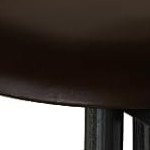 rustic brown/black/brown pu