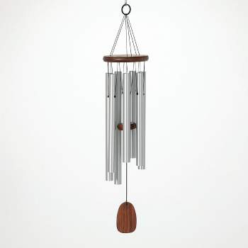Woodstock Windchimes Will the Circle Be Unbroken Chime, Wind Chimes For Outside, Wind Chimes For Garden, Patio, and Outdoor Décor, 26"L
