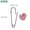 Unique Bargains Spring Lock Blanket Bulk Pins Fashion Clothes Sewing 60 Pcs - 3 of 4