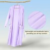 Catalonia Womens Comfy Lightweight Summer Long Robe, Ultra-Soft Breathable Bathrobe with Pockets, Shawl Collar Women Matching Robes, Gift for Moms - 3 of 4