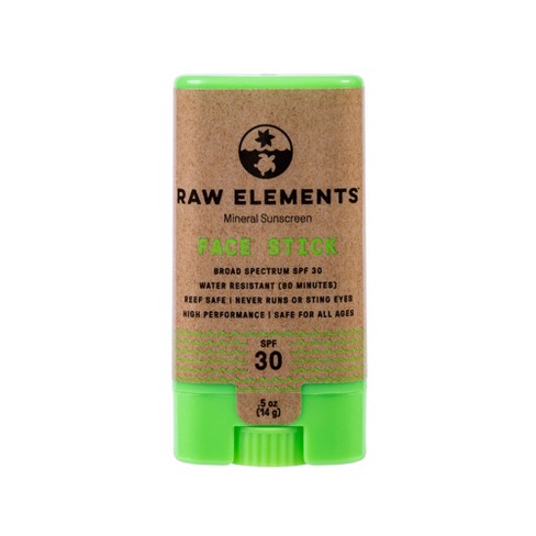 Raw Elements Mineral Sunscreen Face Stick - SPF 30 - 0.6oz - image 1 of 4