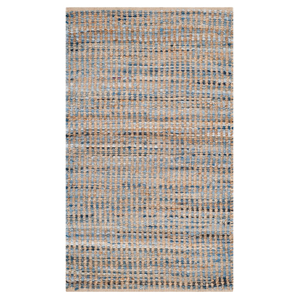 Finlay Accent Rug - Natural/Blue (3'x5') - Safavieh