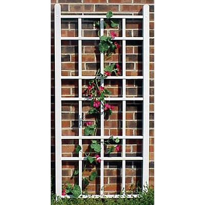 66" Cottage Vinyl Trellis - White - Dura-Trel