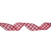 Unique Bargains Gift Wrap Ribbons Christmas Plaid Grosgrain Polyester 157.48"x2.56" 1 Pc - 4 of 4
