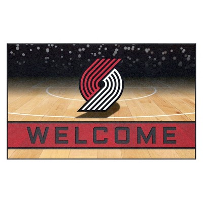 NBA Portland Trail Blazers Crumb Rubber Door Mat 18"x30"