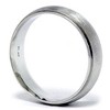 Pompeii3 Mens 950 Platinum 6mm Brushed Wedding Band Ring New - image 3 of 4