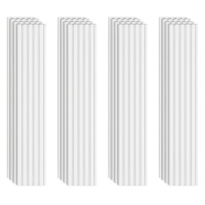 0.35 in. x 0.5 ft. x 4 ft. Composite Sound Absorbing Decorative Wall Paneling 16-Pack - 1 of 4