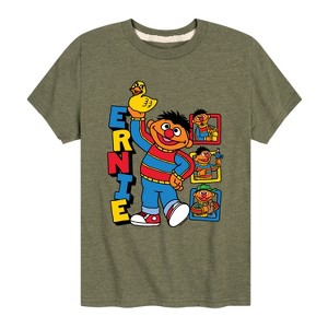Boys' - Sesame Street - Ernie Short Sleeve Graphic T-Shirt - 1 of 4