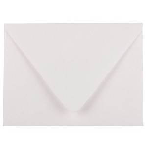 JAM PAPER A2 Invitation Envelopes with Euro Flap - 4 3/8 x 5 3/4 - White - 50/Pack - 1 of 1