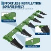 Heavy-Duty Bucket Tooth Bar, 6-Tooth Design for Loader Tractors & Skid Steers, Bolt-On Installation, Soil Digging - 4 of 4