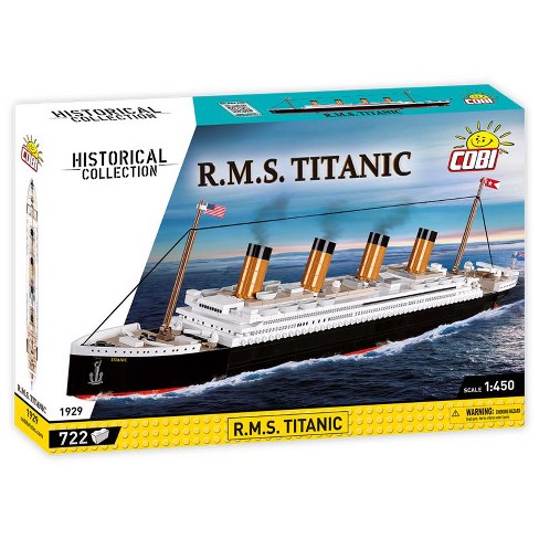 Cobi R. M. S. Titanic Block Set Multicolored 722 Pc Target