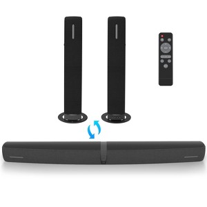 MOVSSOU Bluetooth Sound Bar for Smart TV 90W 2 in 1 - 1 of 4