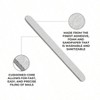 Zebra Foam Board, 100/180 Grit, Double - Sided Nail File, 7x 0.75, 50 - Count - 3 of 4
