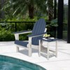 Aoodor Outdoor Side Table, Square Adirondack Patio End Table for Patio, Pool, Porch - 2 of 4