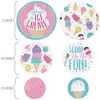 Big Dot of Happiness Scoop Up the Fun - Ice Cream - Sprinkles Party Giant Circle Confetti - Party Decorations - Large Confetti 27 Count - 2 of 4