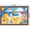 Trends International Pokemon - Beach Party Framed Wall Poster Prints - 3 of 4