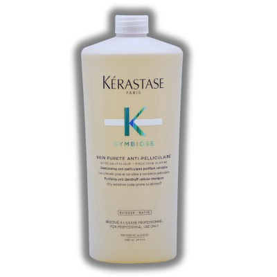 Kerastase Symbiose Bain Purete Anti-Pelliculaire Purifying Anti-Dandruff Cellular Shampoo (34oz XXL) (for Oily, Sensitive Scalps)
