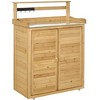 VYNXARIA Wooden Garden Potting Bench ¨C Your Ultimate Outdoor Workstation! - 4 of 4