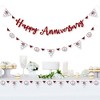 Big Dot of Happiness We Still Do - 40th Wedding Anniversary - Party Letter Banner Decoration - 36 Banner Cutouts and Happy Anniversary Banner Letters - 2 of 4