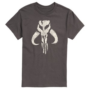 Men's - Star Wars - The Mandalorian Mando Icon Short Sleeve Graphic T-Shirt - 1 of 4