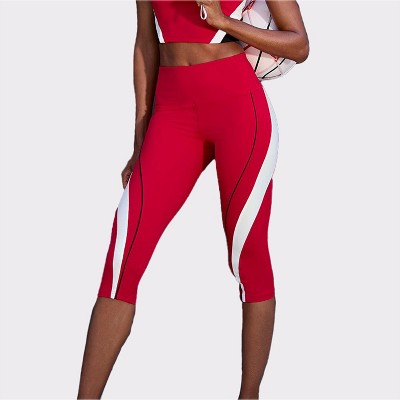 Women's Cropped Contrast Leggings - LASCANA