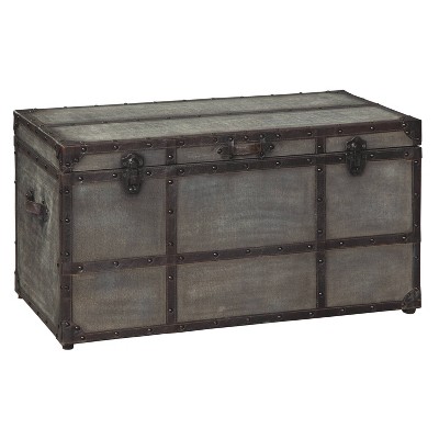 Amsel Storage Trunk Gray - Signature Design by Ashley