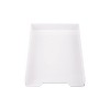 JAM Paper Stackable Paper Trays White Desktop Document Letter & File Organizer Tray 2/Pack (344WHA) - 2 of 4