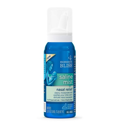 Mommy's Bliss Saline Mist for Nasal Relif - 2.53 fl oz