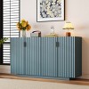Display Storage Cabinet with Door,Kitchen Cabinet,Storage Cabinets,Modern Storage Cabinet for Living Room or Dining Room-Maison Boucle - 2 of 4