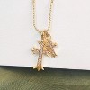 14K Gold Faith Cross Necklace – Dainty Religious Pendant for Women - 4 of 4