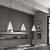 Livex Lighting Dulce 1 - Light Pendant in  Brushed Aluminum/Polished Chrome - 2 of 4