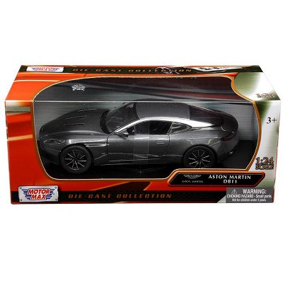 Aston Martin DB11 Silver 1/24 Diecast Model Car by Motormax