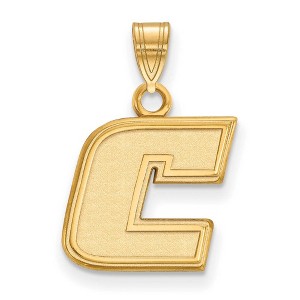 Black Bow Jewelry 14k Yellow Gold Tennessee at Chattanooga Mocs NCAA Small Pendant - 1 of 3