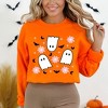 Simply Sage Market Women's Graphic Sweatshirt Ghost Flowers - 2 of 4