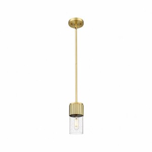 Bolivar - 1 Light Pendant In Industrial Style-7 Inches Tall and 4 Inches Wide - 1 of 1