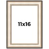 PosterPalooza | Contemporary Silver Picture Frame - UV Acrylic, Foam Board Backing, Hanging Hardware - 2 of 4