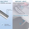 Famapy Smart Electric Bidet Toilet Seat with Auto Lid, Heated Seat, Instant Warm Water, Dryer, Remote Control & Night Light Adjustable Pressure - 3 of 4