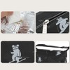 Unique Bargains Portable Insulated Lunch Box with Large Capacity for Office Work Travel Black - 4 of 4