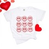 Simply Sage Market Women's Nine Valentine Faces Short Sleeve Garment Dyed Tee - 2 of 4