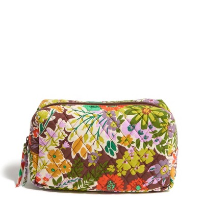 Vera Bradley Women's Outlet Cotton Essential Medium Cosmetic Toiletry Bag