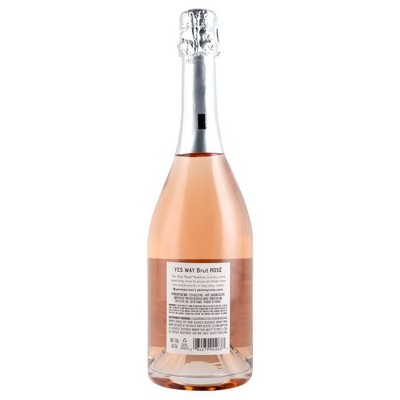 Yes Way Brut Ros&#233; Sparkling Wine - 750ml Bottle