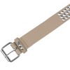 INSPIRE CHIC Women's Square Beads Rivets Inlay Punk Style Decorative Belt for Dresses Skirt - 2 of 4