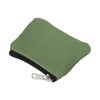 Unique Bargains Canvas Portable Home Change Coin Purse Pouch Bags with Zipper - 4 of 4